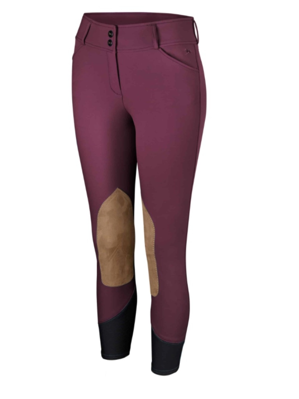 R.J. Classics sz 26 mid rise Anna riding breeches mixed berry